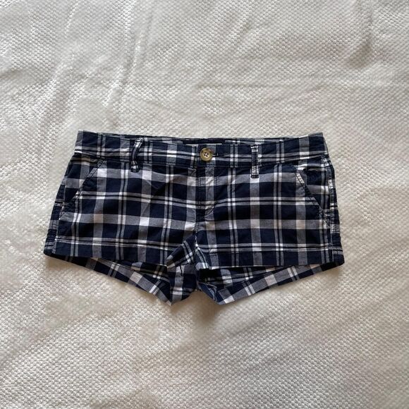 ABERCROMBIE PLAID SHORTS - Picture 2 of 6